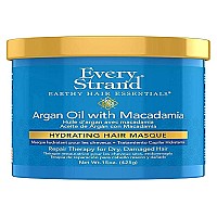 Every Strand Argan Oil With Macadamia Hydrating Hair Masque, 15 Oz