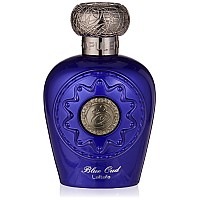 Lattafa Perfumes Blue Oud for Unisex Eau de Parfum Spray, 34 Ounce