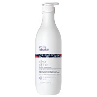 milk_shake Silver Shine Light Purple Shampoo for Blonde Hair - Blonde Toner for Brassy Hair