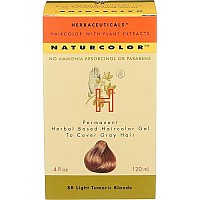 naturcolor Haircolor Hair Dye - Light Turmeric Blonde, 4 Ounce (8R)