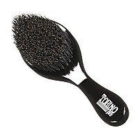 Torino Pro Curve Wave Brush By Brush King - #450 - Medium Hard Curve Wave Brush - Made With Reinforced Boar & Nylon Bristles -True Texture Medium Hard 360 Waves Brushes