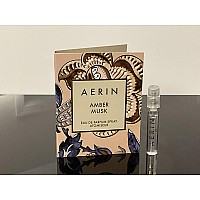 Aerin Amber Musk Sample-Vial For Women 007 Oz Edp -Name Brand Perfume Samples Included-