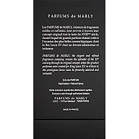 Parfums De Marly - Carlisle - 42 Fl Oz - Eau De Parfum For Men - Top Notes Green Apple, Nutmeg, Saffron - Heart Notes Tonka Bean, Rose, Osmanthus, Davana - Base Notes Vanilla, Patchouli - 125Ml