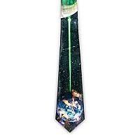 Star Wars Death Star Tie for Men Polyester Tie Featuring the Death Star Destroying Planet Alderaan Perfect gift for a Star Wars Fan