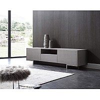 Whiteline Modern Living Noah TV Unit Gray