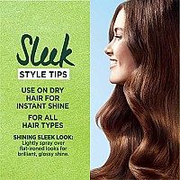 Garnier Fructis Style Brilliantine Shine Glossing Spray for High Shine Finish, Argan Oil, 3 Fl Oz, 3 Count (Packaging May Vary)