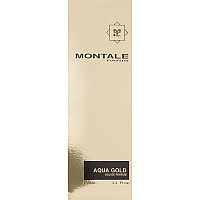 Montale Aqua Gold Eau De Parfum Spray, 34 Fl Oz