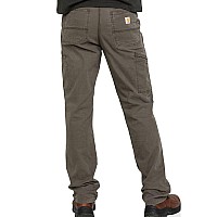 carhartt mens Rugged Flex Relaxed Fit Double-front Work Utility Pants, Tarmac, 32W x 30L US