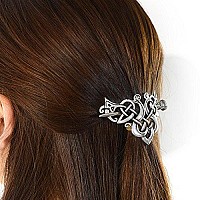 Viking Celtic Hair Clips Hairpin-Wiccan Hair Sticks Ladies Hair Accessories Triangle Clips For Long Hair Slide Pin Irish Hairstick Celtic Knot Viking Jewelry