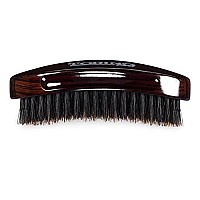 Torino Pro Wave Brush 730 By Brush King - Medium curve 360 Waves Palm Brush - ALL Purpose 360 Waves Brush