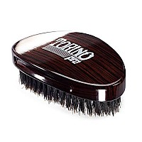 Torino Pro Wave Brush 730 By Brush King - Medium curve 360 Waves Palm Brush - ALL Purpose 360 Waves Brush