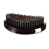 Torino Pro Wave Brush 730 By Brush King - Medium curve 360 Waves Palm Brush - ALL Purpose 360 Waves Brush