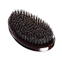 Torino Pro Wave Brush 730 By Brush King - Medium curve 360 Waves Palm Brush - ALL Purpose 360 Waves Brush