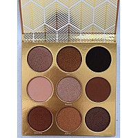 Juvia's Place Warm and Neutral Eyeshadow Palette - Professional Eye Makeup, Pigmented Eyeshadow Palette, Makeup Palette for Eye Color & Shine, Pressed Eyeshadow Cosmetics, Shades of 9