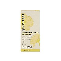 Honest Beauty Everyday Radiance Vitamin c Moisturizer Improves Skin Tone Vitamin c, Niacinamide, Pearl EWg Verified, Vegan + cruelty Free 17 fl oz