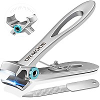 Nail Clippers For Men Thick Nails -Drmode Heavy Duty Large Toenail Clippers For Thick Nails With Wide Jaw Opening, Ultra Sharp Stainless Steel Finger Nail Clippers Cutter For Tough Nails,Seniors,Adult