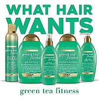 OGX Active Beauty Green Tea Fitness Shampoo, 13 Ounce