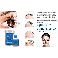 Eyelash Extension Remover and Lash Remover for Lash Extensions - Eyelash Glue Remover Dissolves Eyelash Extension Glue by Existing Beauty Lashes 15 ml