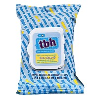 TBH Kids gentle Face Wipes for Kids, Preteens, and Teens with Sensitive Dry Oily Skin - gentle Facial cleanser and Hydrating Facewash For girls and Boys - Sulfate Free, Paraben Free - 30 individual wipes