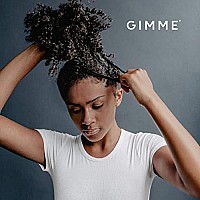 Gimme Bands Thick Fit Hair Ties | No Break Microfiber Thick Hair Elastics | Firm Yet Gentle Hold With No Snagging, Dents, Or Breakage | Black Onyx