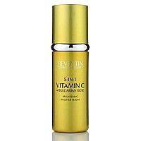 Reventin Vitamin C Face Serum W/Ferulic Acid + Turmeric | Vitamin E + C Skin Care Beauty Serum For Reducing Look Of Uneven Skin Tone, Dark Spots, Wrinkles, Fine Lines, & Dull Skin, 1.6 Fl Oz