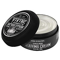 Luxury Shaving cream for Men- Sandalwood Scent - Soft, Smooth & Silky Shaving Soap - Rich Lather for the Smoothest Shave - 53oz