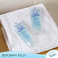 BERGMAN KELLY Travel Size Body Wash (1 fl oz, 100 PK, Tropical Waterfall), Delight Your Guests with an Invigorating and Refreshing Hotel Body Wash, Mini and Small Size Guest Hotel Toiletries in Bulk