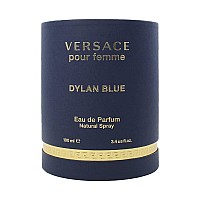 Versace Dylan Blue Pour Femme For Women Eau De Parfum Spray, 34 Oz