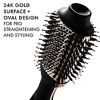 Hot Tools 24K Gold One-Step Hair Dryer and Volumizer | Style and Dry, Professional Blowout with Ease