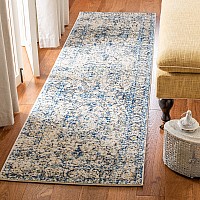 SAFAVIEH Madison collection 23 x 10 greyIvory MAD603F Oriental Snowflake Medallion Distressed Non-Shedding Living Room Entryway Foyer Hallway Bedroom Runner Rug