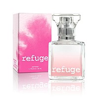 Charlotte Russe Refuge Perfume Spray - Fresh Fruity Floral Fragrance For Daytime Wear, Evening Wear And Special Occasions - Raspberry, Peach, Apple, Sandalwood - 17 Oz 50 Ml