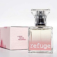 Charlotte Russe Refuge Perfume Spray - Fresh Fruity Floral Fragrance For Daytime Wear, Evening Wear And Special Occasions - Raspberry, Peach, Apple, Sandalwood - 17 Oz 50 Ml