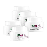 Sebamed Moisturizing Face cream for Sensitive Skin Antioxidant pH 55 Vitamin E Hypoallergenic 26 Fluid Ounces (75mL) Ultra Hydrating Dermatologist Recommended Moisturizer (Pack of 5)