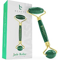 Jade Roller for Face - Skin care Tools Used With Beauty Products, Jade Face Roller for Face, Small Eye Roller for Puffy Eyes, Face Massager for Women Face care, Facial Roller Self care gifts for Women