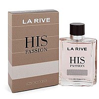 La Rive His Passion By La Rive Eau De Toilette Spray 3.3 Oz Men