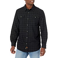 Legendary Whitetails Mens Standard Legendary Flannel Shirt, Timberwolf Melange, Small