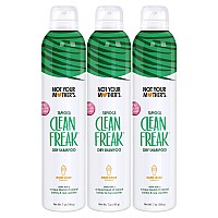 Not Your Mother'S Clean Freak Tapioca Dry Shampoo (3-Pack) - 7 Oz - Refreshing Dry Shampoo - Instantly Absorbs Oil For Refreshed Hair - Packaging May Vary