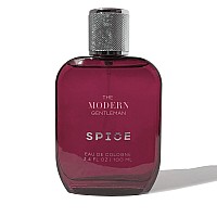 The Modern Gentleman Mens Cologne Spray Collection 2 - Spice, 34 Oz 100 Ml - Sophisticated And Sleek Cologne With A Blending Of Orange Zest, Yuzu And Pink Pepper - Tru Fragrance & Beauty