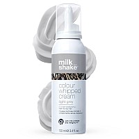 milk_shake color Whipped cream Leave In coloring conditioner - Provides Temporary Hair color Tone, Light grey