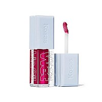 Kosas Wet Lip Oil Gloss - Hydrating Lip Plumping Treatment With Hyaluronic Acid Peptides, Non-Sticky Finish (Fruitjuice)