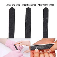 50 Pcs Nail Files For Acrylic Nails 100180 Grit Double Sides Fingernail Files Professional Manicure Tools For Home Salon