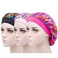 Kids Bonnets For Girls Curly Hair Kids Satin Sleep Cap For Girls Hair Cover For Sleeping Night Cap For Kids Little Girls