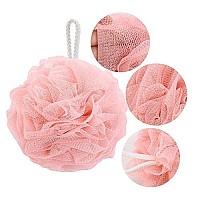 Xl Loofah Shower Puff 75Gpcs Mesh Bath Loofa Body Sponges Scrubber For Bathing Pack Of 4