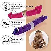 40Pcs No Heat Hair Curlers Heatless Spiral Curlers With 2 Sets Styling Hooks 22Inch55Cm Magic Hair Rollers No Heat Damage Diy Styling Kit For Women Kids Long Medium Hair