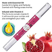 Maccibelle Pure Cuticle Nail Oil Pen 2Ml Heals Dry Cracked Cuticles (Milk Honey Pomegranate)