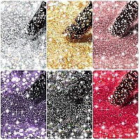 Mizhse Glitter Gel Nail Polish, Diamond Gel Polish Set, Sparkly Shiny Gel Nail Art Varnish Manicure Kit, Soak Off Led Lamp, For Beginners Diy At Home (Glitter Polish Set)