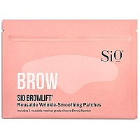 Sio Beauty Browlift Forehead Anti-Wrinkle Patch - Rapid Overnight Reusable Silicone Patch To Reduce Furrows, Expression Lines, And Creases