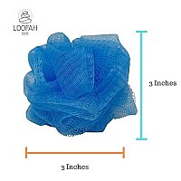 Loofah Lord 24 Dark Blue Bath Or Shower Sponge Loofahs Pouf Mesh Wholesale Bulk Lot