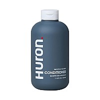 Huron Mens conditioner - Lightweight, Hydrating conditioner - Eliminates Frizzy Hair, Moisturizes, & Restores Shine - clean & Invigorating Scent - 100% Vegan Ingredients & cruelty-Free - 118 Fl Oz