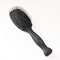 Gimme Beauty - Medium Hair Brush - Damage-Free Detangling Brush - Hair Brush For All Hair Types With Anti-Static, Heat-Resistant, Flexible Nylon Bristles - Detangler Brush For Women Kids